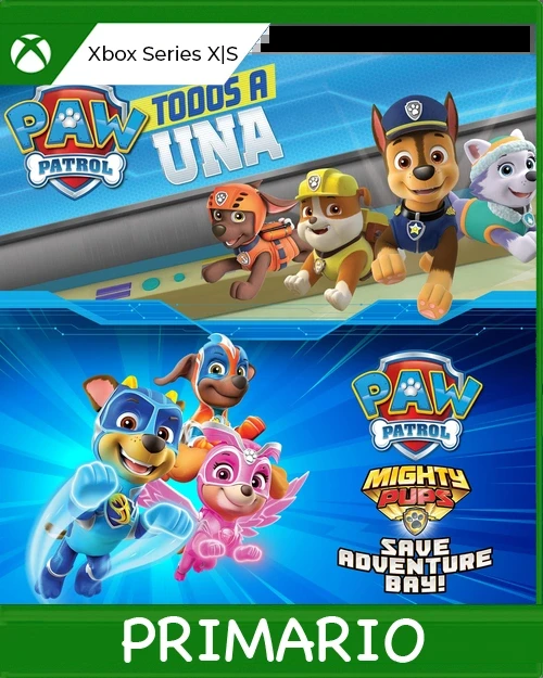 Xbox Series X|S Paw Patrol Lote Primario
