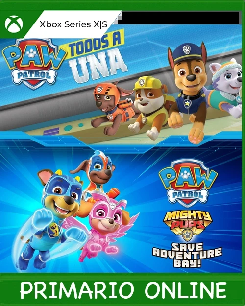 Xbox Series X|S Paw Patrol Lote Primario Online