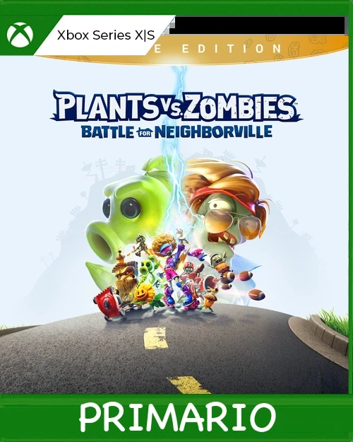 Xbox Series X|S Plants vs. Zombies™ La Batalla de Neighborville edición deluxe Primario Xbox Series X|S Plants vs. Zombies™ La Batalla de Neighborville edición deluxe Primario
