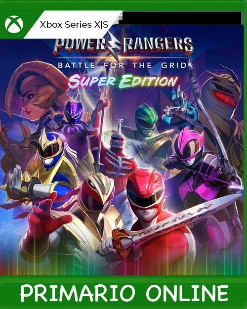 Xbox Series X|S Power Rangers: Battle for the Grid Super Edición Primario Online