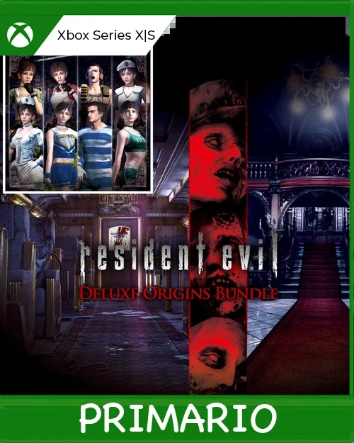 Xbox Series X|S Resident Evil: Deluxe Origins Bundle Primario