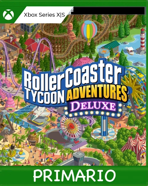 Xbox Series X|S RollerCoaster Tycoon Adventures Deluxe Primario
