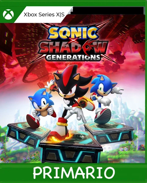 Xbox Series X|S SONIC X SHADOW GENERATIONS Primario