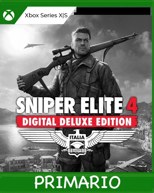 Xbox Series X|S Sniper Elite 4 Digital Deluxe Edition Primario