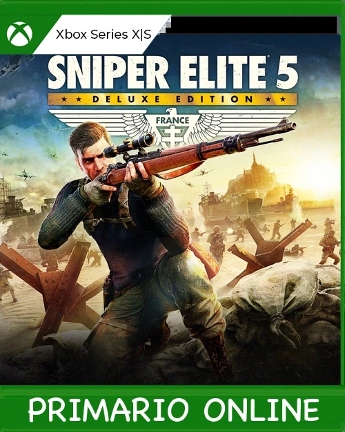 Xbox Series X|S Sniper Elite 5 Deluxe Edition Primario Online