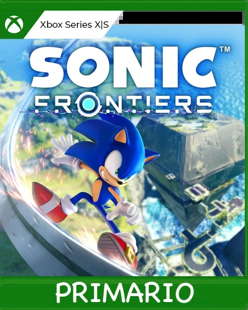 Xbox Series X|S Sonic Frontiers Primario