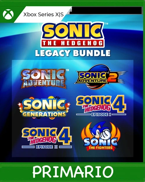 Xbox Series X|S Sonic the Hedgehog Legacy Bundle Primario