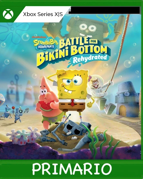 Xbox Series X|S SpongeBob SquarePants: Battle for Bikini Bottom - Rehydrated Primario