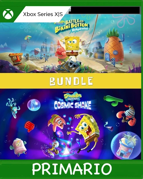 Xbox Series X|S SpongeBob SquarePants: Bundle Primario