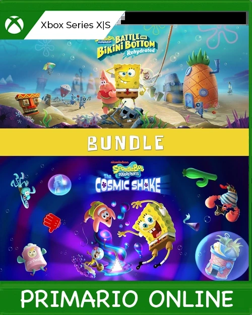 Xbox Series X|S SpongeBob SquarePants: Bundle Primario Online