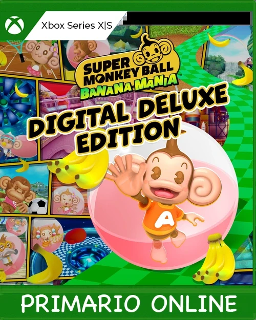 Xbox Series X|S Super Monkey Ball Banana Mania Digital Deluxe Edition Primario Online