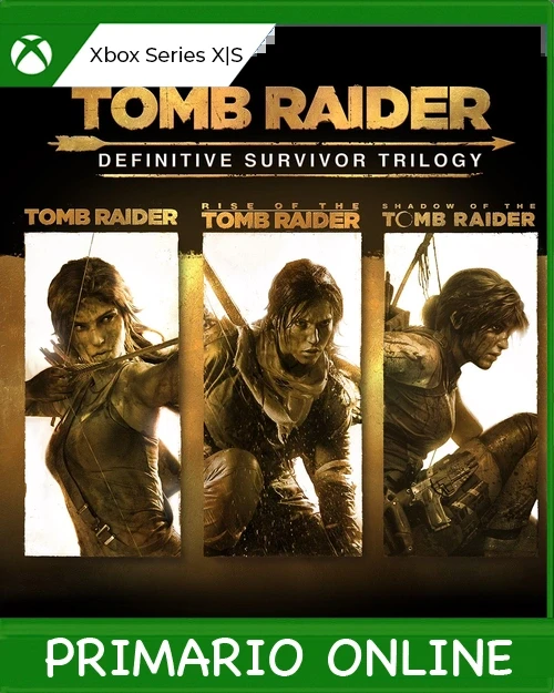 Xbox Series X|S Tomb Raider: Definitive Survivor Trilogy Primario Online