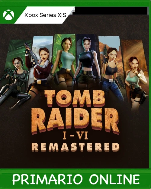 Xbox Series X|S Tomb Raider I-VI Remastered Primario Online