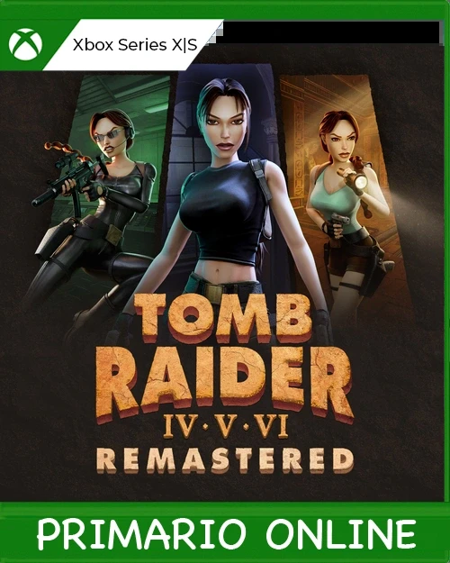 Xbox Series X|S Tomb Raider IV-VI Remastered Primario Online