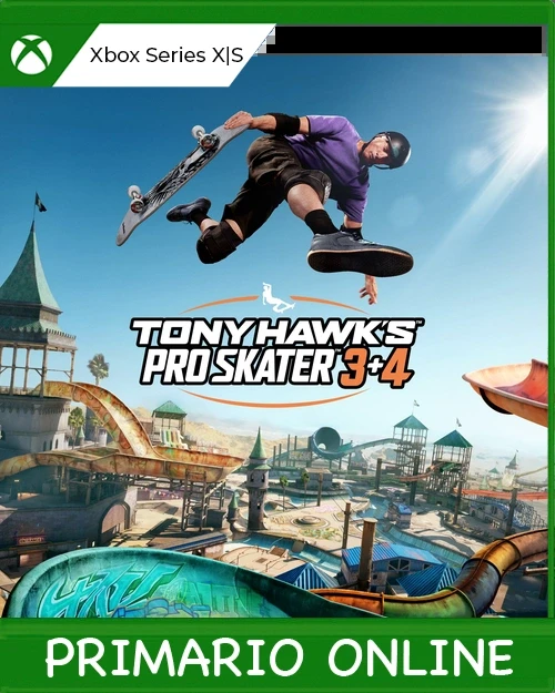 Xbox Series X|S Tony Hawk's™ Pro Skater™ 3 + 4 - Edición Cross-Gen Primario Online