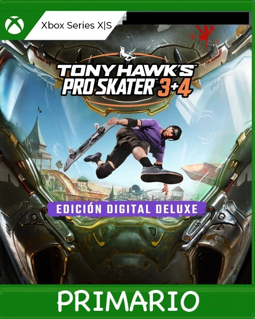Xbox Series X|S Tony Hawk's™ Pro Skater™ 3 + 4 - Edición Digital Deluxe Primario