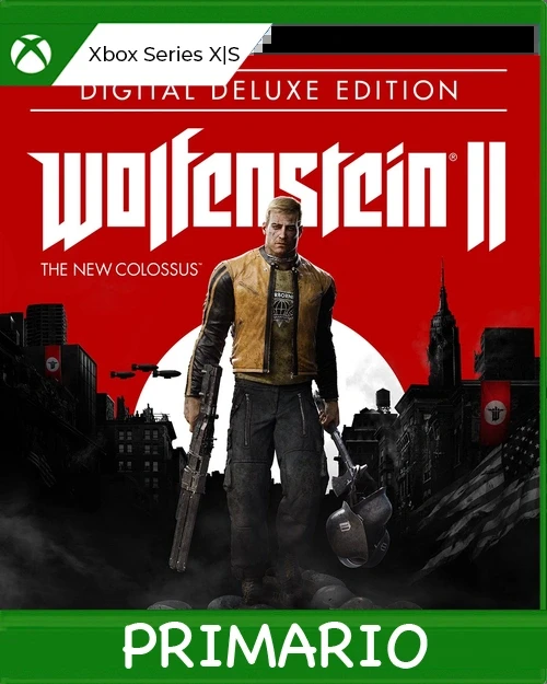 Xbox Series X|S Wolfenstein® II: The New Colossus™ Digital Deluxe Edition Primario