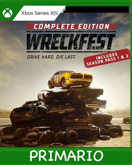 Xbox Series X|S Wreckfest Complete Edition Primario