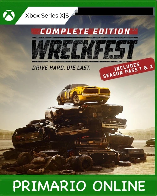 Xbox Series X|S Wreckfest Complete Edition Primario Online