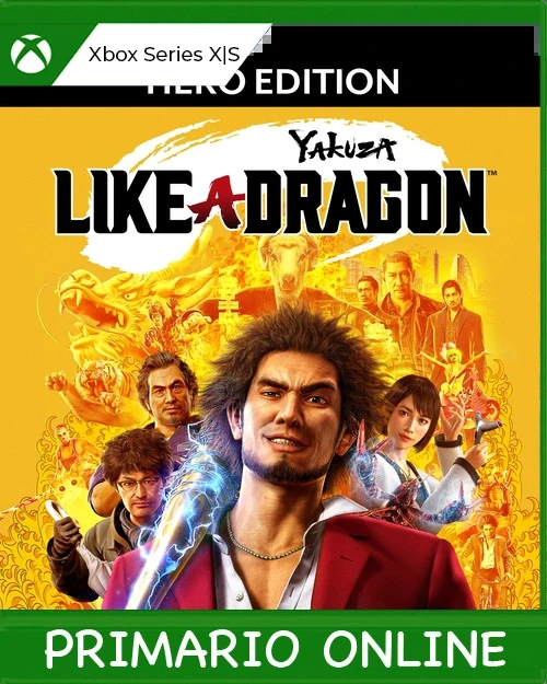 Xbox Series X|S Yakuza: Like a Dragon Hero Edition Primario Online